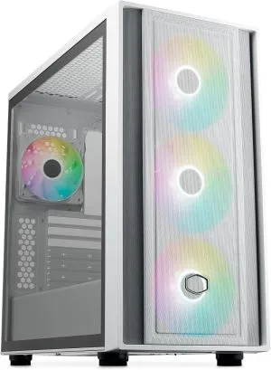 Case CoolerMaster MasterBox 600 - White ARGB