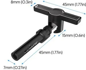 Pulsar бънджи за мишка Micro Bungee ES Single - Flexible Cable Arm, Ball Bearing