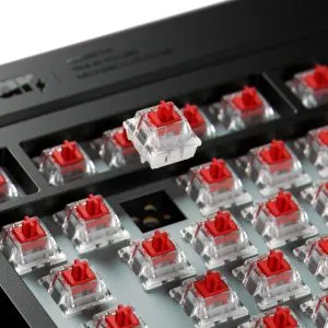 Pulsar професионална геймърска механична клавиатура Professional Gaming Mechanical Keyboard Xboard MS TKL ANSI Black - 8K, Cherry MX2A [Linear], RGB