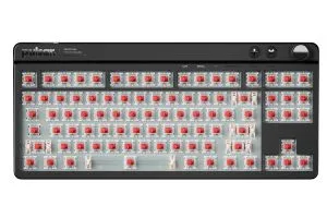 Pulsar професионална геймърска механична клавиатура Professional Gaming Mechanical Keyboard Xboard MS TKL ANSI Black - 8K, Cherry MX2A [Linear], RGB