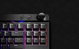 Pulsar професионална геймърска механична клавиатура Professional Gaming Mechanical Keyboard Xboard MS TKL ANSI Black - 8K, Cherry MX2A [Linear], RGB