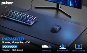 Pulsar професионален геймърски пад за мишка Gaming Mousepad Paraspeed V2 CORDURA Black - 900 x 400 mm