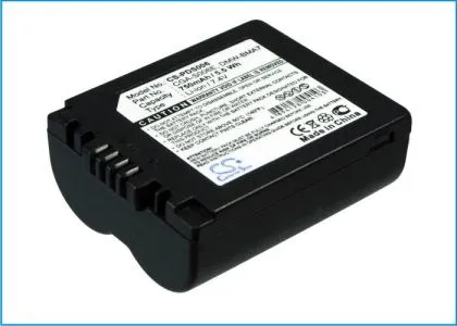 Camera Battery for Panasonic CGR-S006 LiIon 7.4V 750mAh  Cameron Sino