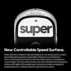 Superglide крачета за мишка Superglide (Type-C) for Logitech G Pro X Superlight 2 [White]