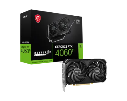 MSI RTX4060TI VENT 2X BK OC 8G