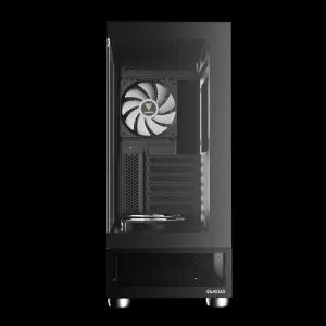 Gamdias Case ATX - ATLAS E1 - 3 x 120 mm A-RGB, Digital Display, Tempered Glass