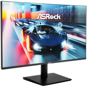 Asrock Gaming Monitor, 24.5 FHD(1920x1080) IPS, Anti-Glare, 120 Hz, 103 sRGB, 16:9, 1300:1, 300 nits, 178/178, 1ms (MPRT), Flicker-free, Tiltt Adjustment, 1x HDMI 1.4, 1x VGA, 3Y