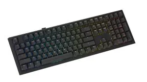 Ducky Professional Gaming Mechanical Keyboard One X Wireless Black - Ducky AI Switches [Linear]
