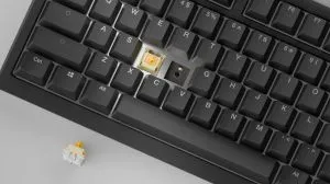 Ducky Professional Gaming Mechanical Keyboard One X Wireless Black - Ducky AI Switches [Linear]