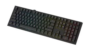 Ducky Professional Gaming Mechanical Keyboard One X Wireless Black - Ducky AI Switches [Linear]