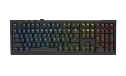Ducky Professional Gaming Mechanical Keyboard One X Wireless Black - Ducky AI Switches [Linear]