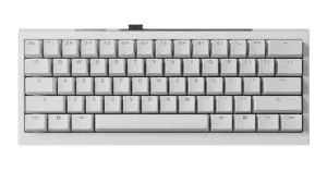 Ducky професионална геймърска механична клавиатура Professional Gaming Mechanical Keyboard One X Mini Wireless White - Ducky AI Switches [Linear]
