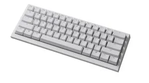 Ducky професионална геймърска механична клавиатура Professional Gaming Mechanical Keyboard One X Mini Wireless White - Ducky AI Switches [Linear]