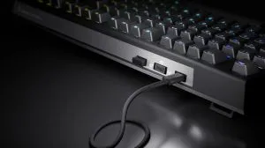 Ducky професионална геймърска механична клавиатура Professional Gaming Mechanical Keyboard One X Mini Wireless Black - Ducky AI Switches [Linear]