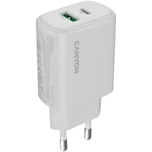 CANYON charger OnCharge 250 25W 1xPD 1xQC EU White