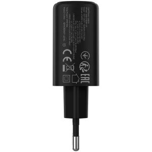 CANYON charger OnCharge 200 20W 1xPD 1xQC EU Black