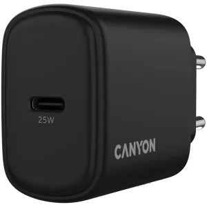 CANYON charger OnCharge 250 25W 1xPD EU Black