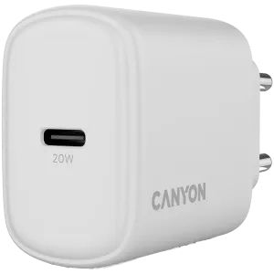 CANYON charger OnCharge 200 20W 1xPD EU White