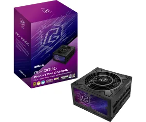 Power Supply ASRock Phantom Gaming 1000W 80+ Gold, PCIe 5.1