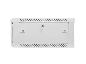 Комуникационен шкаф Lanberg rack cabinet 19" wall-mount 4U / 600x600 for self-assembly (flat pack), grey