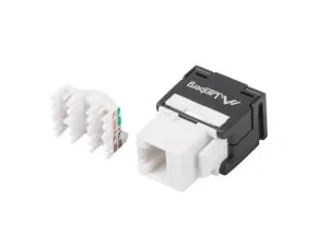 Конектор Lanberg keystone module toolless RJ45 180° UTP CAT.6a