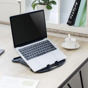 Foldable lightweight laptop stand ACT AC8150, 7 positions, Black