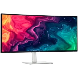 Dell 34 Plus USB-C Curved Monitor - S3425DW 34" UW-QHD 3440x1440 120Hz, AMD FreeSync Premium, 95% DCI-P3 (CIE 1976), 99% sRGB (CIE 1931), 109 PPI, 21:9, VA, AG, 300 cd/m2, 3000:1, 178/178, 1ms/3ms/5ms, HDMI, USB-C, USB , Height, Slant, Tilt