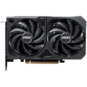 MSI Video Card NVIDIA GeForce RTX 5060 8G SHADOW 2X OC, 8GB GDDR7, 128-bit, 2535 MHz Boost, 3840 CUDA Cores, PCIe 5.0 (x8), 3x DP 2.1b, HDMI 2.1b, RAY TRACING, Dual Fan, 145W TDP, 8-pin PCIe Power, G-SYNC, 2-Slot, 3Y