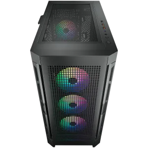 COUGAR DUOFACE PRO RGB PC Case, Mid Tower, Black