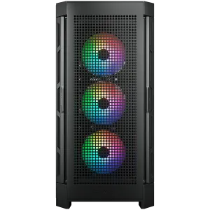 COUGAR DUOFACE PRO RGB PC Case, Mid Tower, Black