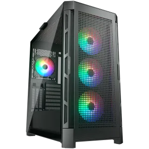 COUGAR DUOFACE PRO RGB PC Case, Mid Tower, Black