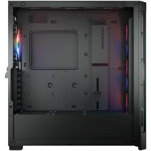 COUGAR DUOFACE PRO RGB PC Case, Mid Tower, Black