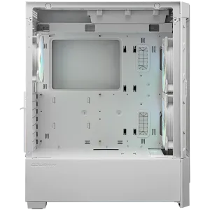COUGAR AIRFACE RGB PC Case, Mid Tower, White