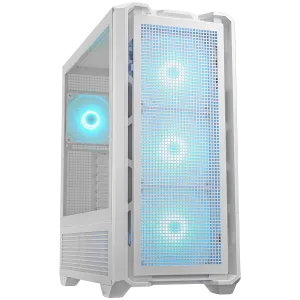 COUGAR MX600 PC Case, Mid Tower, White