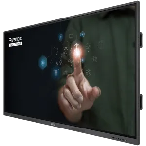 PRESTIGIO SOLUTIONS Multiboard 86" Light Series UHD 4K, Android 13, Wi-Fi, 40TP, touch pen