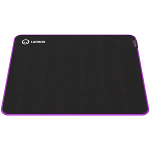 Lorgar Main 315, Gaming mouse pad, High-speed surface, Purple anti-slip rubber base, size: 500mm x 420mm x 3mm, weight 0.39kg