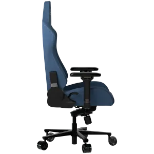 LORGAR Ace 422, Gaming chair, Anti-stain durable fabric, 1.8 mm metal frame, multiblock mechanism, 4D armrests, 5 Star aluminium base, Class-4 gas lift, 75mm PU casters, Blue