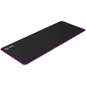 Lorgar Main 319, Gaming mouse pad, High-speed surface, Purple anti-slip rubber base, size: 900mm x 360mm x 3mm, weight 0.6kg