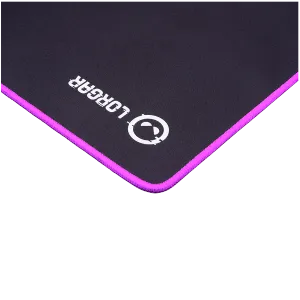 Lorgar Main 313, Gaming mouse pad, High-speed surface, Purple anti-slip rubber base, size: 360mm x 300mm x 3mm, weight 0.195kg