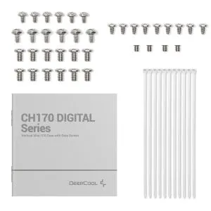 DeepCool Case mini-ITX - CH170 DIGITAL White