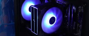 DeepCool CPU Cooler AG400 Black - Addressable RGB V2 - LGA1851/AM5
