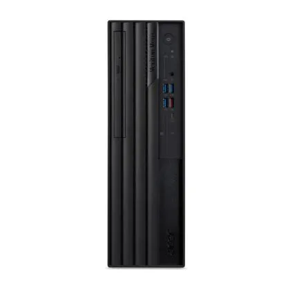 Настолен компютър Acer Veriton, VX4720GT Intel Core i3-14100( up to 4.70GHz, 12MB), 16GB DDR5, 512GB SSD M.2, Intel UHD Graphics, TPM 2.0, GLAN, 300W 80PLUS Bronze, KBD& Mouse USB, Win 11 Pro, 3Y warranty
