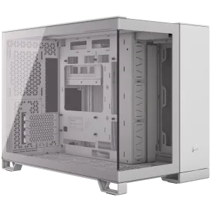 Corsair 2500X Tempered Glass mATX Mid-Tower, White