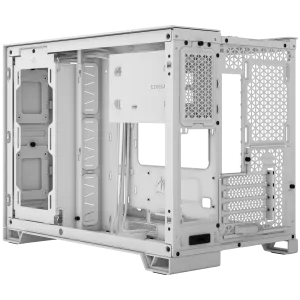 Corsair 2500X Tempered Glass mATX Mid-Tower, White