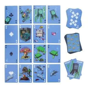 Карти за игра Paladone: Minecraft - Водоустойчиви карти за игра