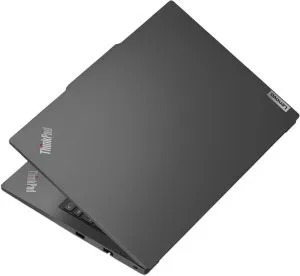 Лаптоп Lenovo ThinkPad E14 Gen 6 AMD, AMD Ryzen 7 7735HS (up to 4.75GHz, 20MB), 32GB(16+16) DDR5-4800, 1TB SSD, 14" WUXGA (1920x1200) IPS AG, AMD Radeon 680M Graphics, FHD&IR Cam, Backlit KB, Black, WLAN, BT, 3cell, FPR, Win11 Pro, 3Y Onsite