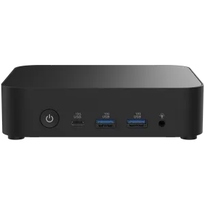 ASUS NUC 14 Essential/RNUC14MNK1500002/N150 Processor/1xDDR5-4800 SO-DIMM/5xUSB Type-A/2xUSB Type-C/3.5mm jack/ M.2 22x80 NVMe and SATA SSD/2,5Gbe LAN/1xHDMI/ 1x DP/no Storage/no RAM/WiFI6E AX211/no OS/EU Cord/Slim Kit(L6)/EAN:4711387783078