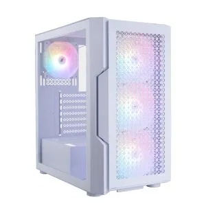 1stPlayer кутия Case ATX - TRILOBITE T7 White - 4 fans included