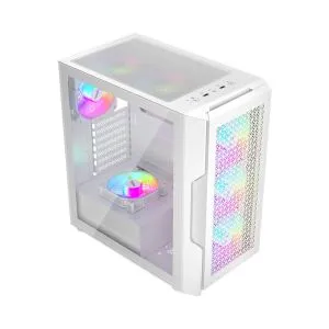 1stPlayer кутия Case ATX - TRILOBITE T7 White - 4 fans included