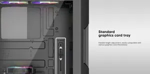 1stPlayer кутия Case ATX - TRILOBITE T7 White - 4 fans included